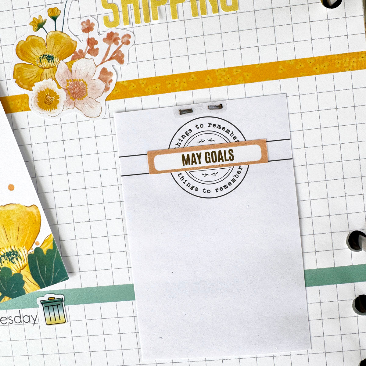 Flourish Planner Kit - Choose your insert or notebook - May 2025