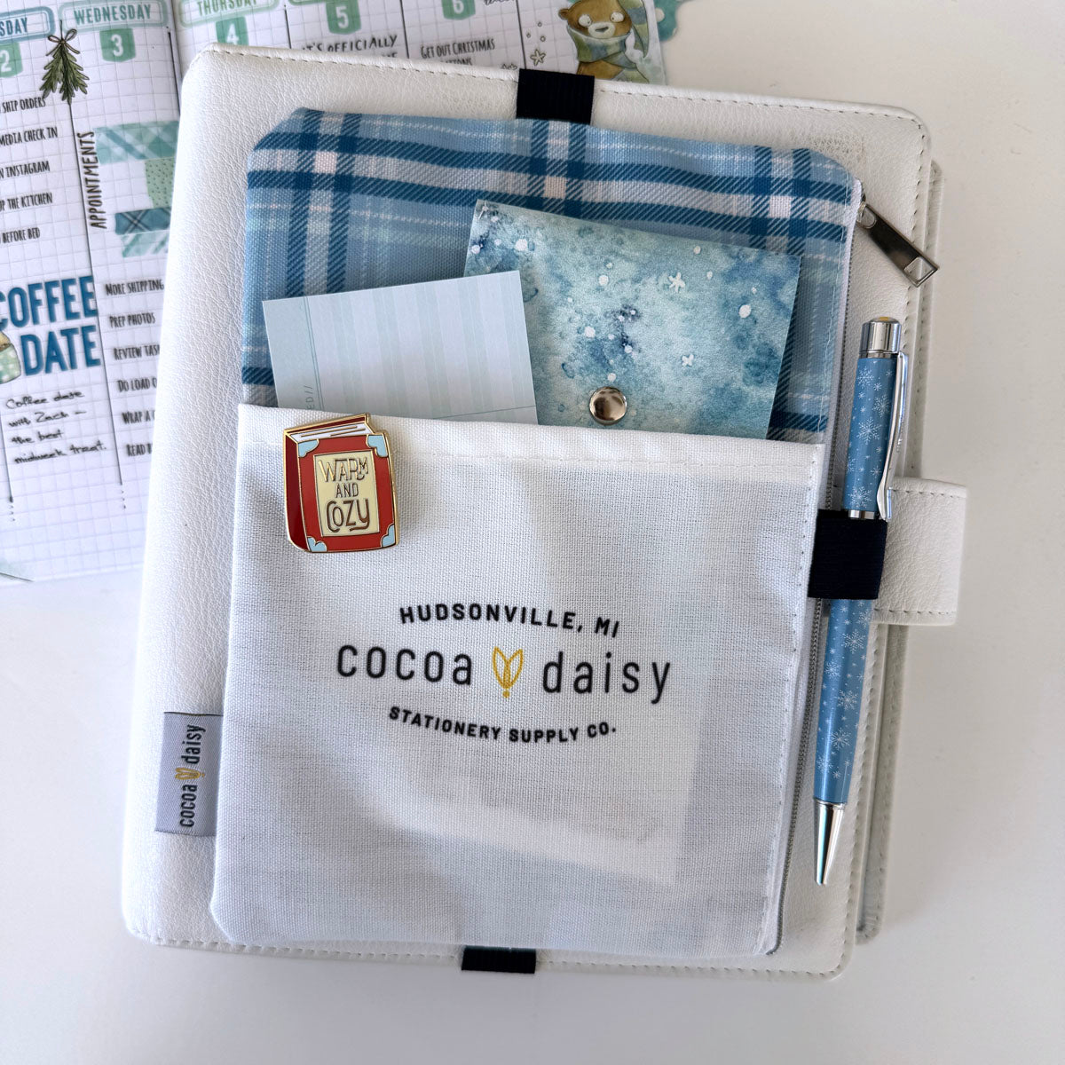 Snow Day Society Pouch - December 2025