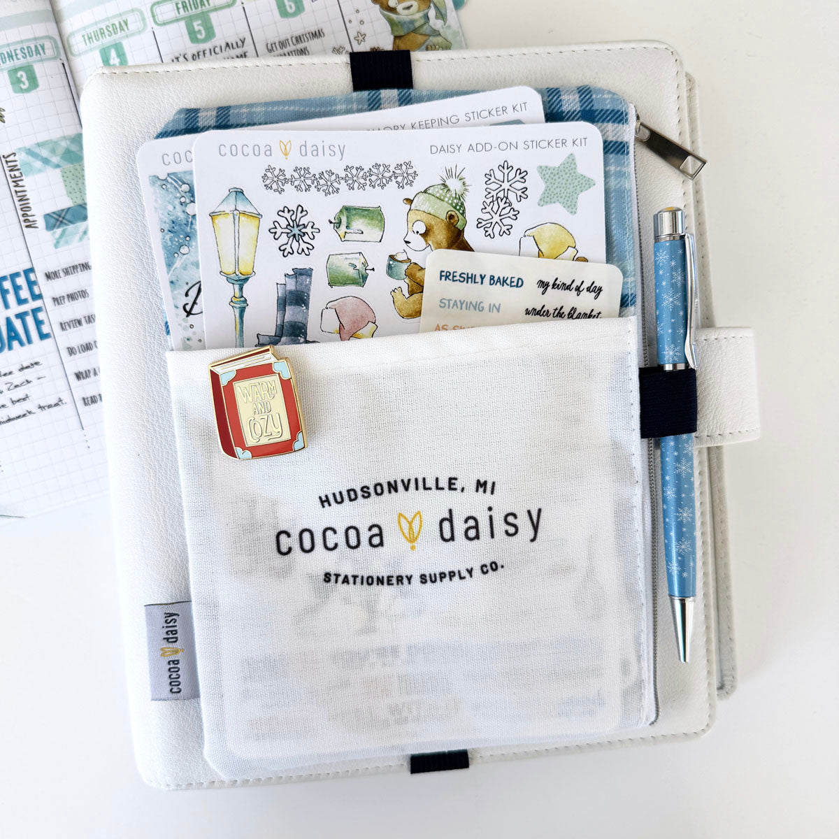 Snow Day Society Pouch - December 2025