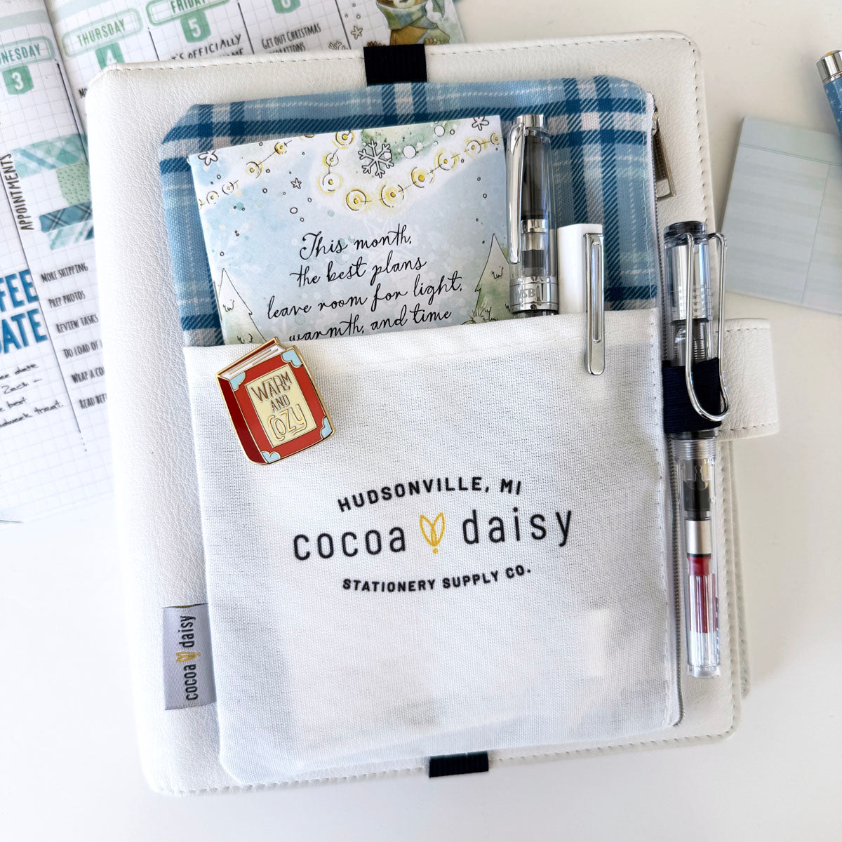 Snow Day Society Pouch - December 2025