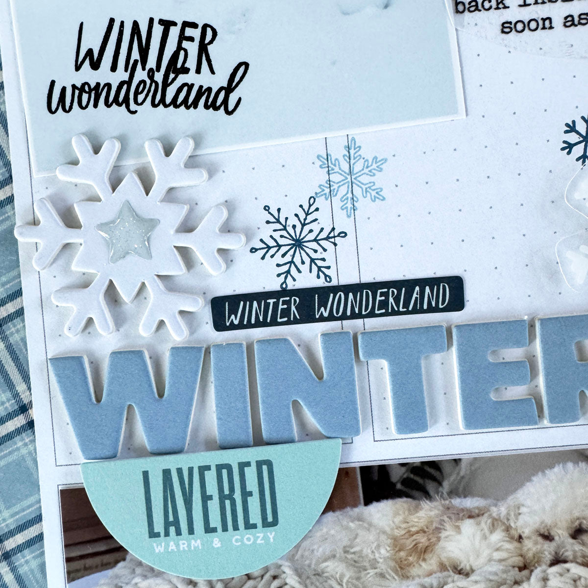 Snow Day Society Scrapbooking Kit - No Add Ons - December 2025