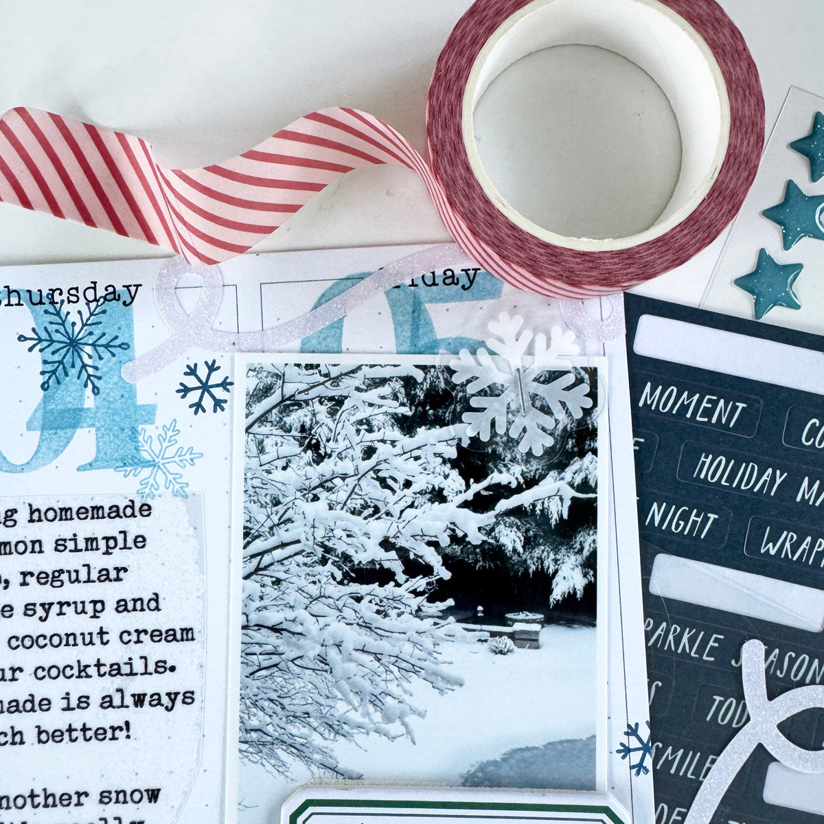 Snow Day Society Scrapbooking Kit - No Add Ons - December 2025