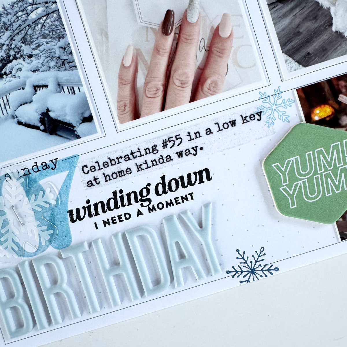 Snow Day Society Scrapbooking Kit - No Add Ons - December 2025