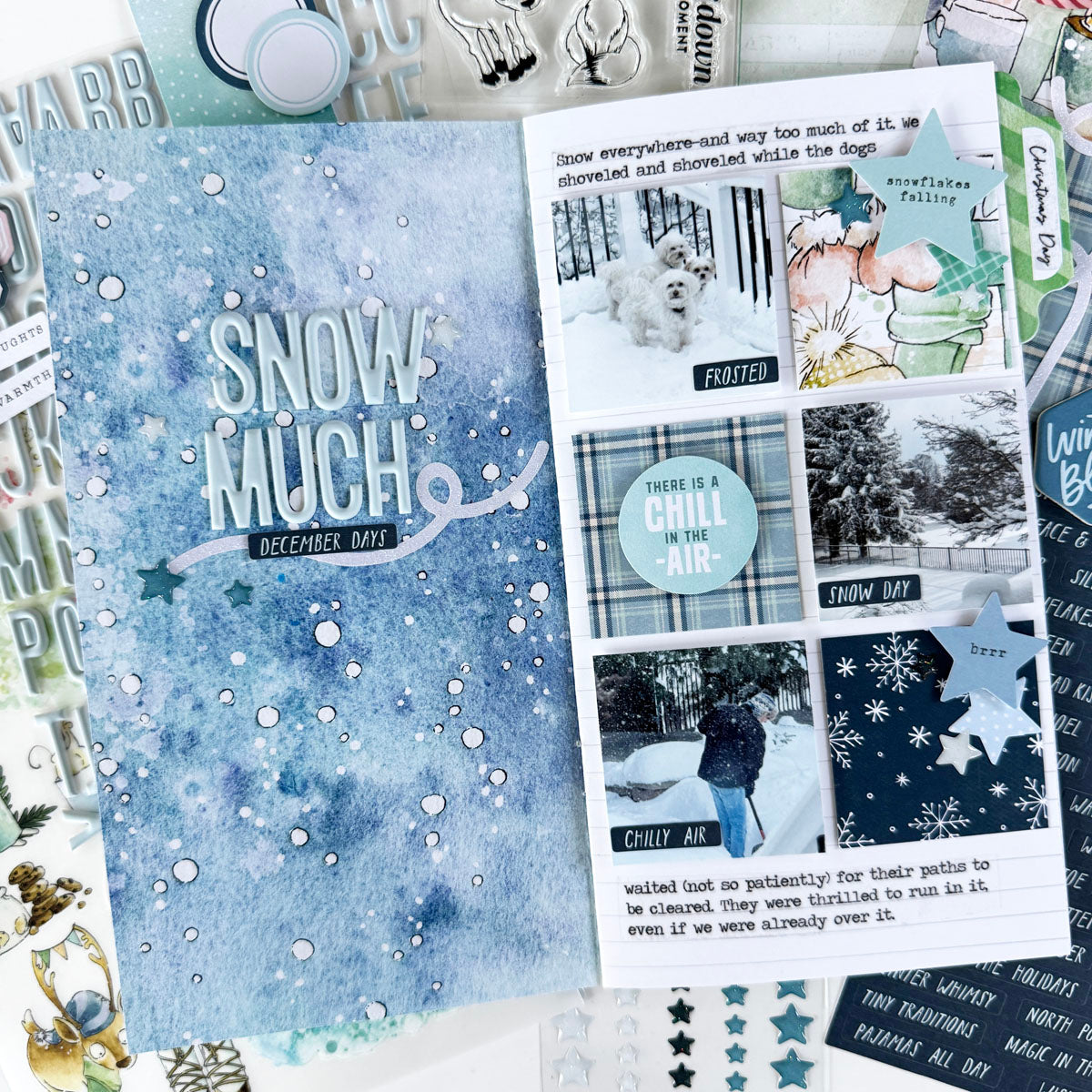 Snow Day Society Scrapbooking Kit - No Add Ons - December 2025