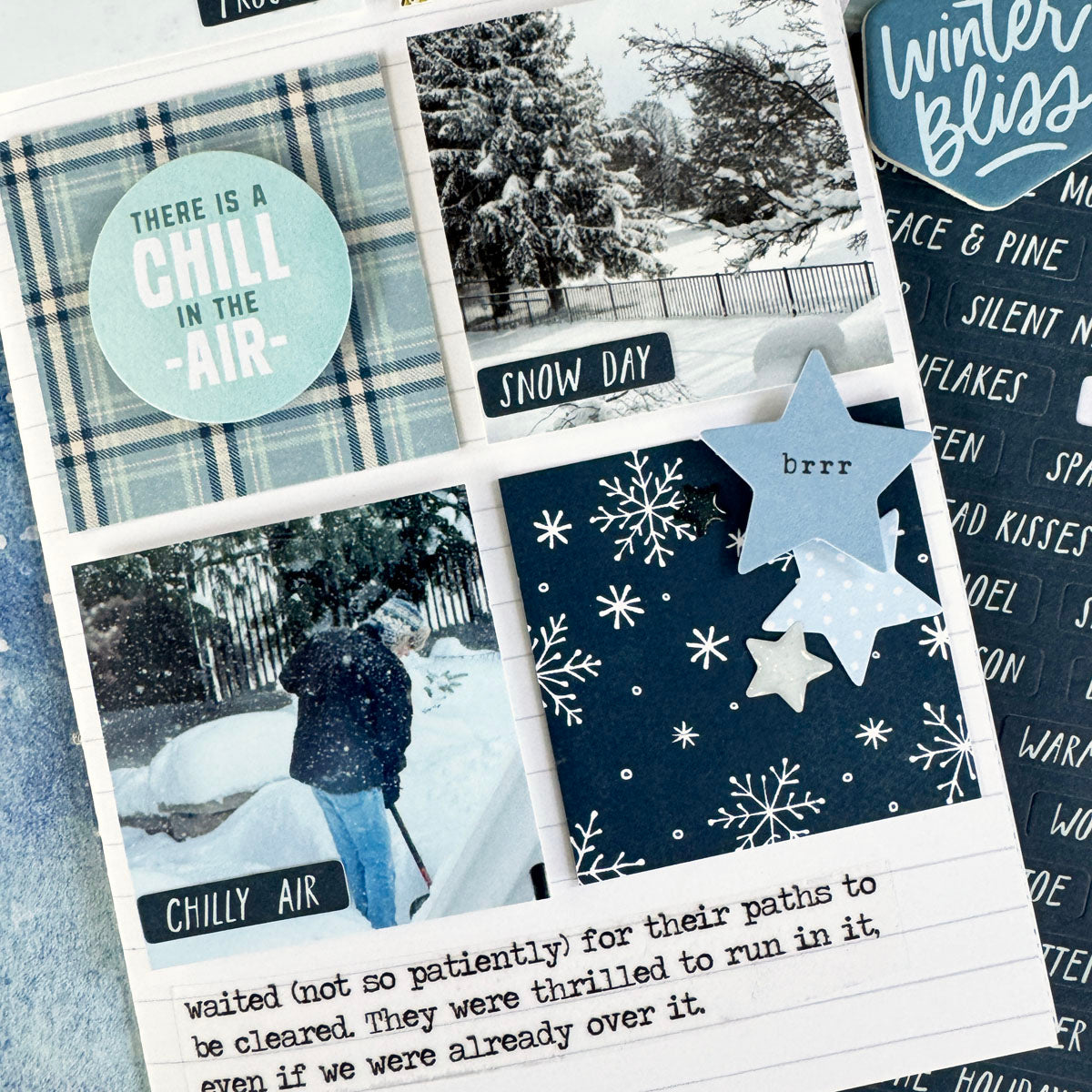 Snow Day Society Scrapbooking Kit - No Add Ons - December 2025