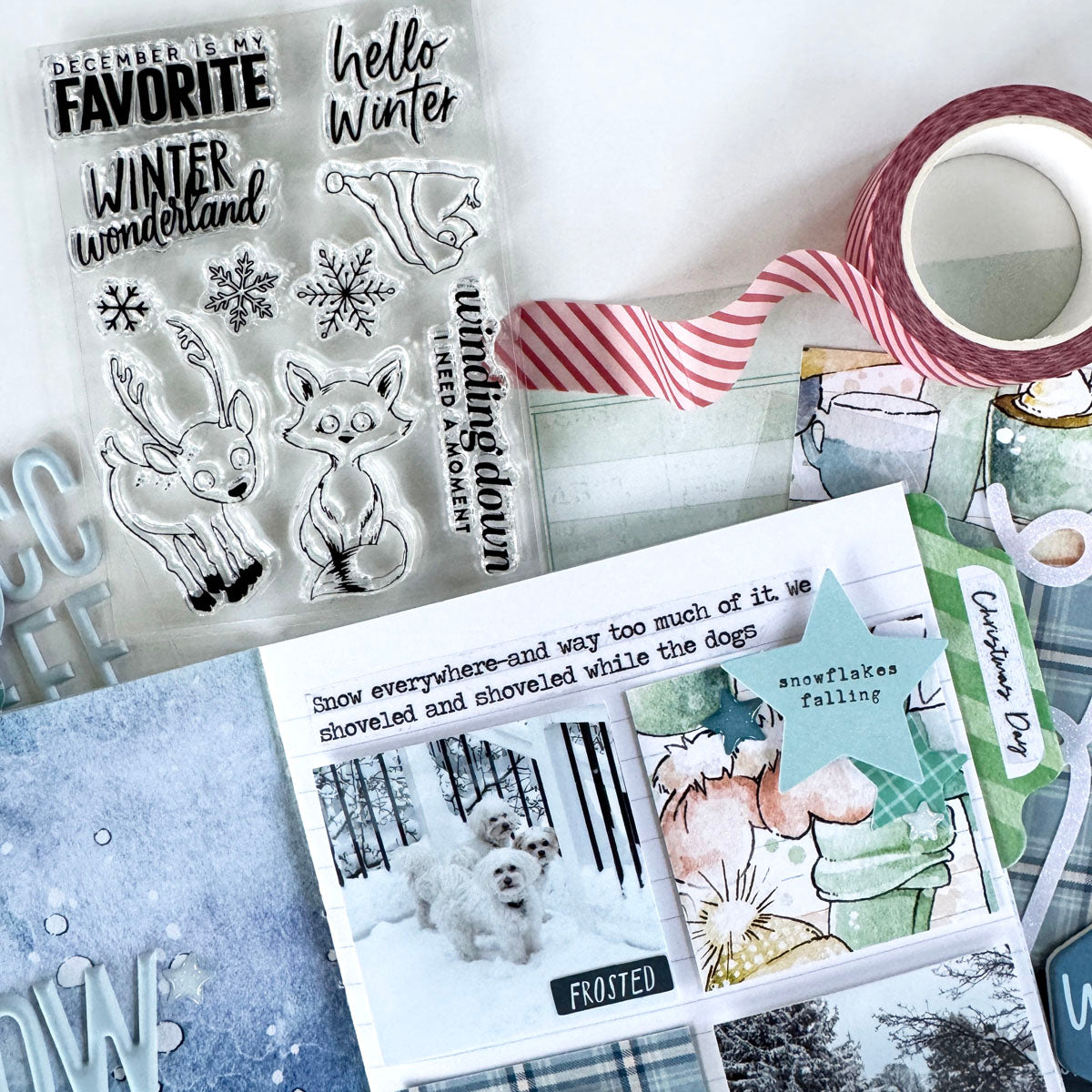 Snow Day Society Scrapbooking Kit - No Add Ons - December 2025