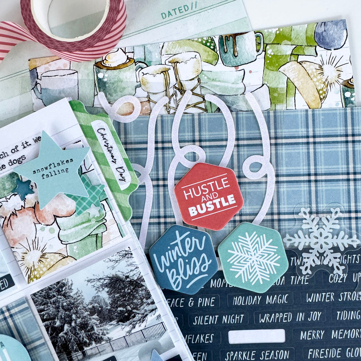 Snow Day Society Scrapbooking Kit - No Add Ons - December 2025