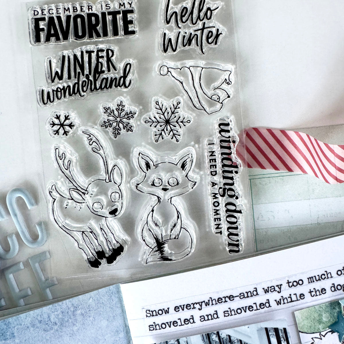 Snow Day Society Scrapbooking Kit - No Add Ons - December 2025