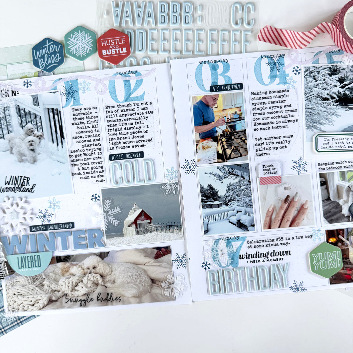 Snow Day Society Scrapbooking Kit - No Add Ons - December 2025
