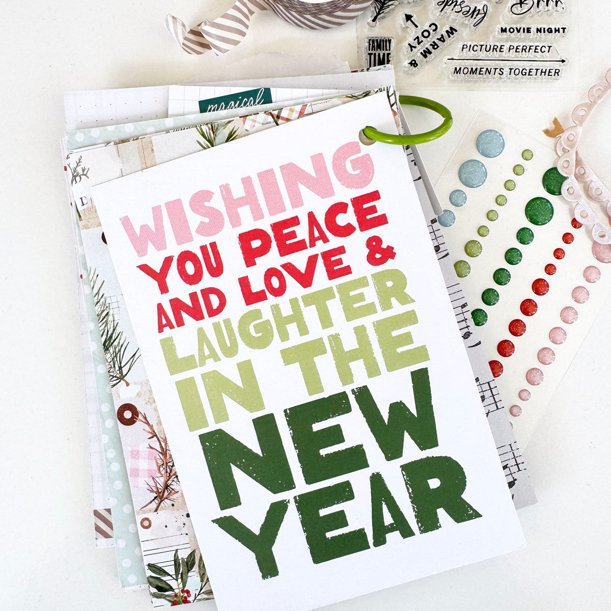 Cedar & Snow Scrapbooking Kit - Choose Your Add On - December 2024