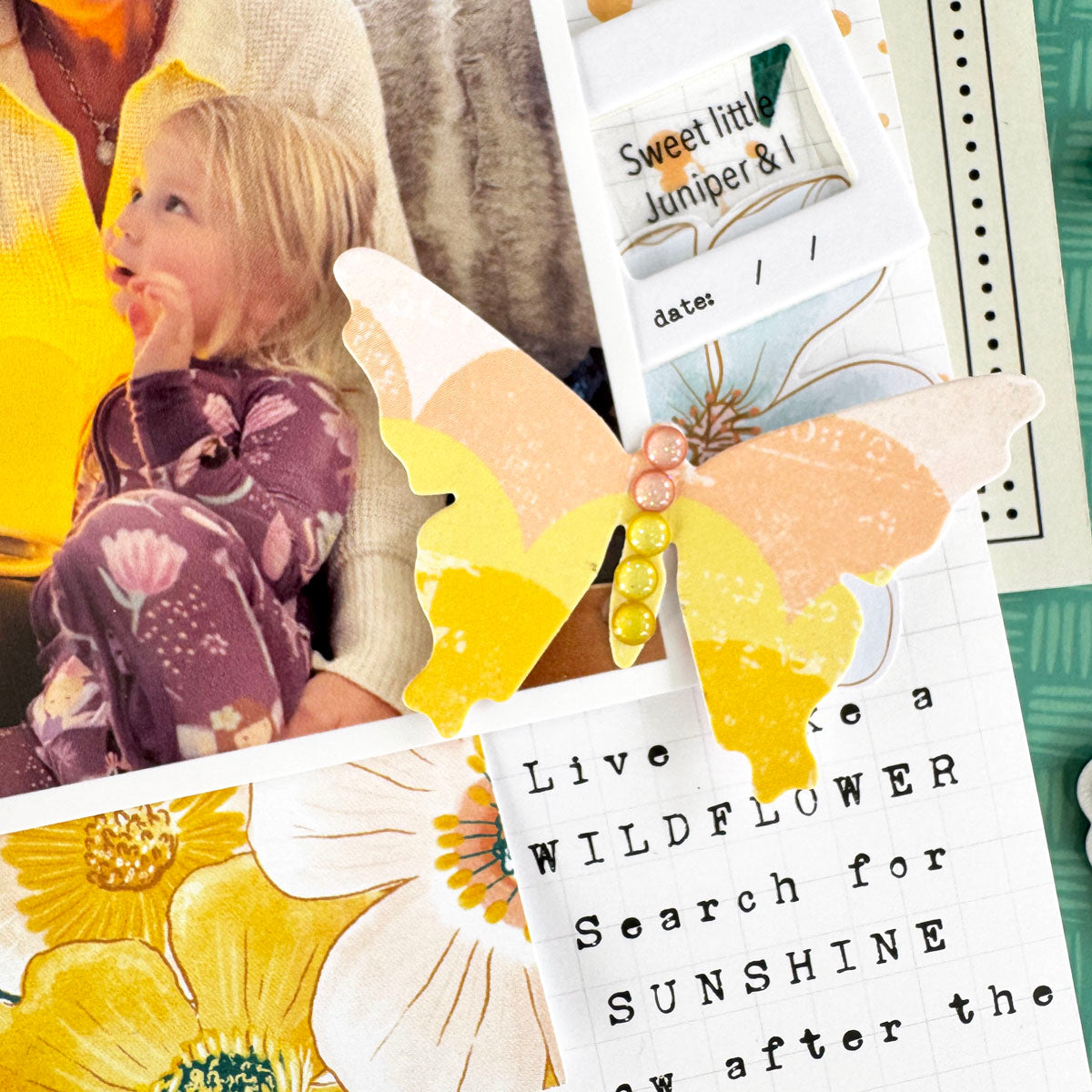Flourish Scrapbooking Kit - Choose Your Add On - May 2025