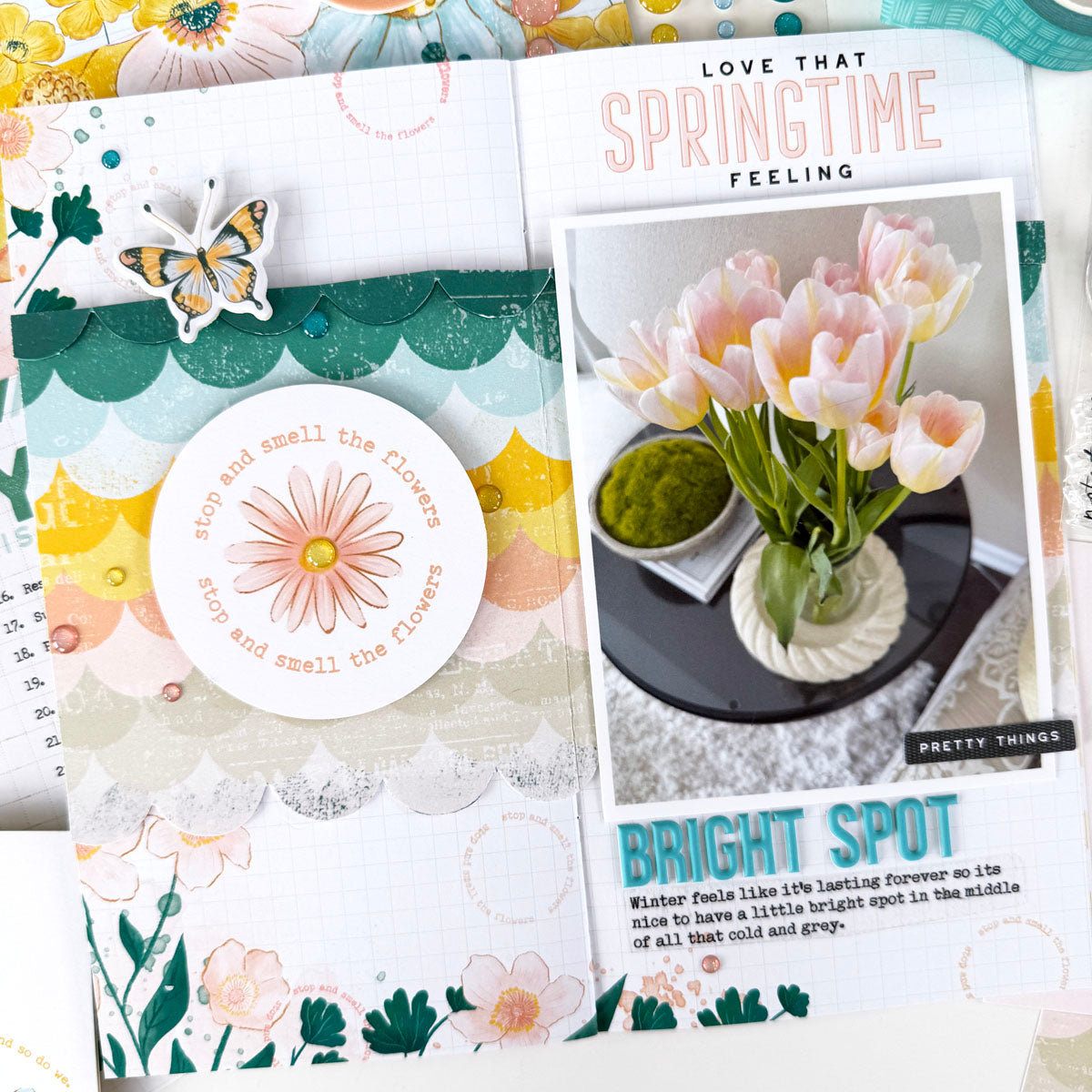 Flourish Scrapbooking Kit - Choose Your Add On - May 2025