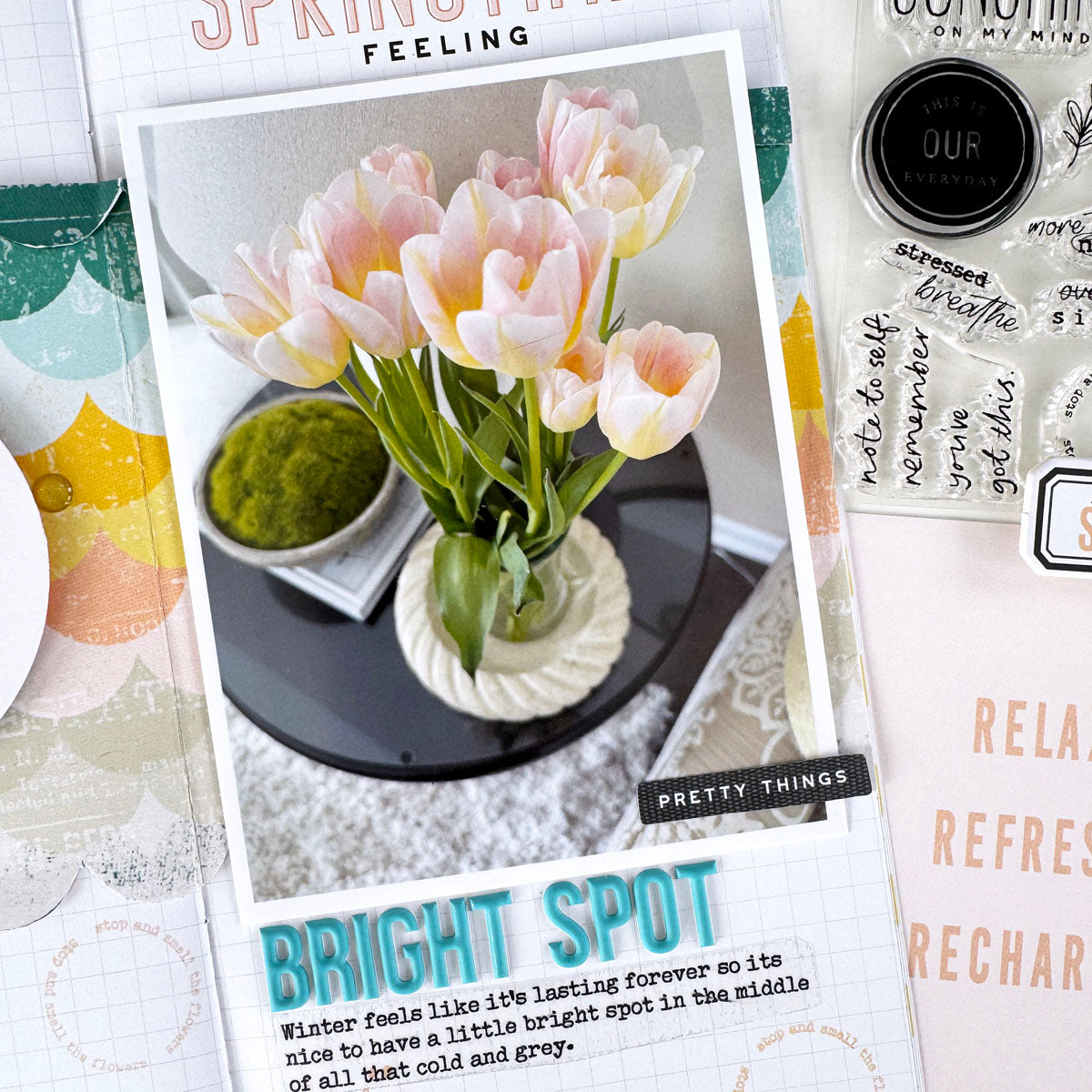Flourish Scrapbooking Kit - Choose Your Add On - May 2025