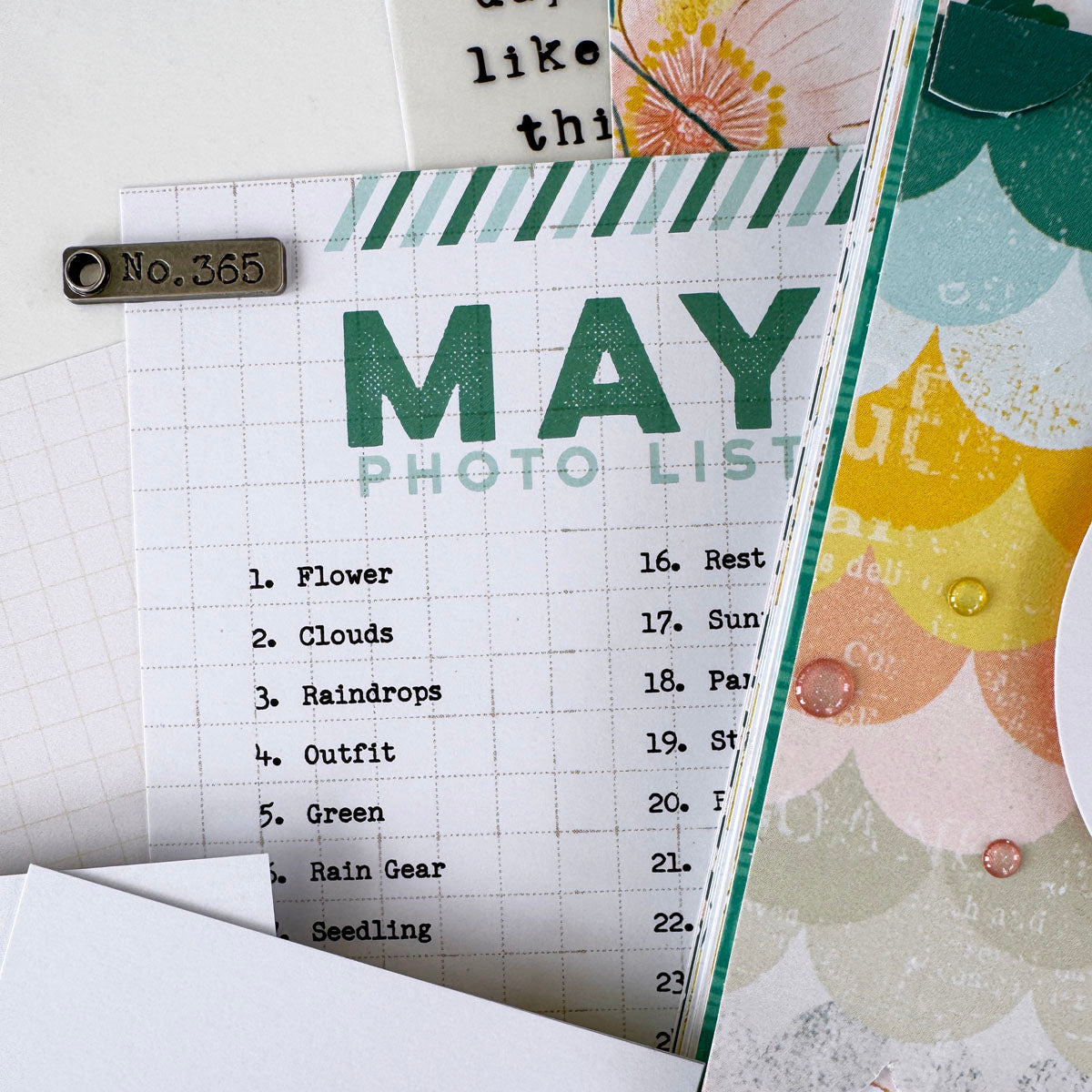 Flourish Scrapbooking Kit - Choose Your Add On - May 2025