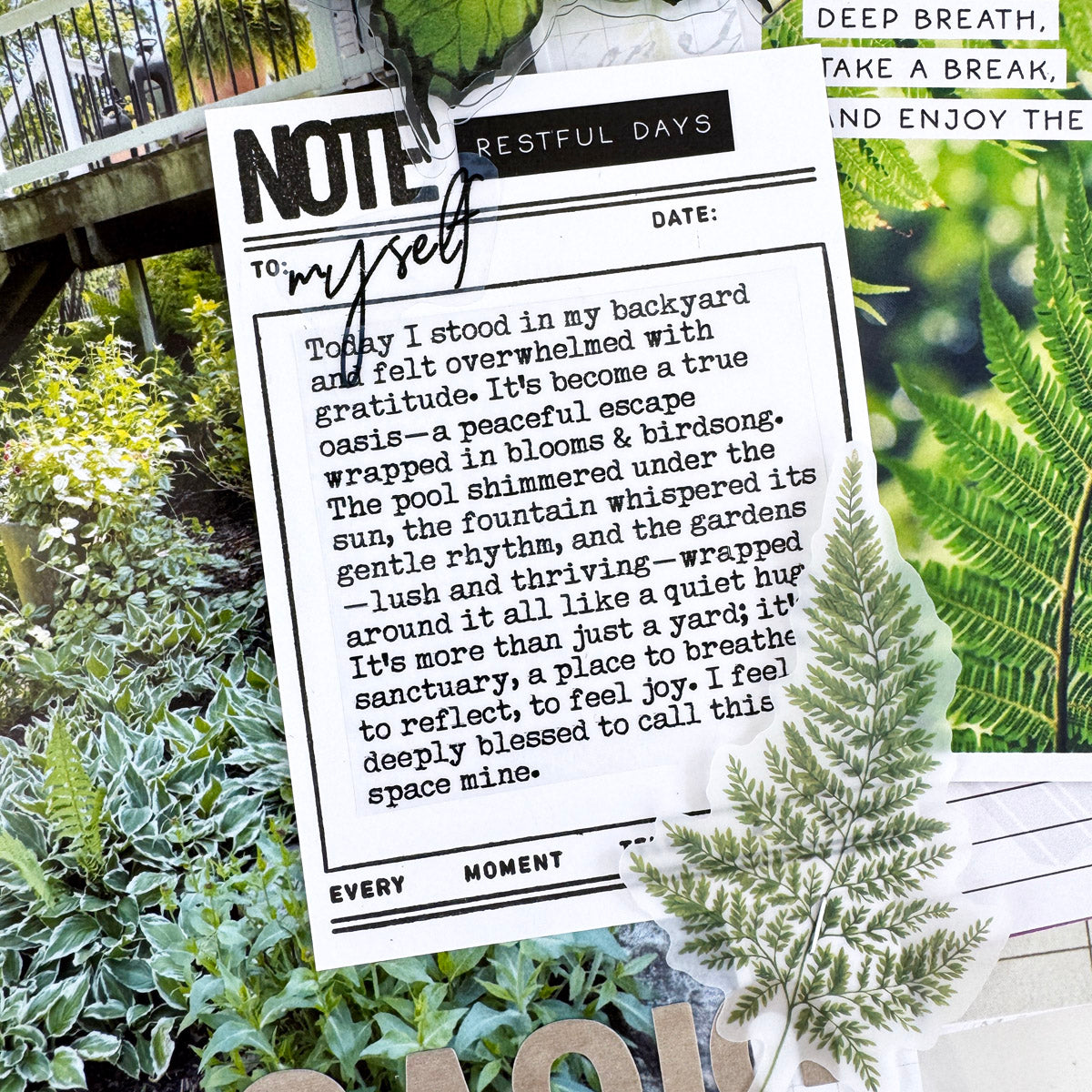 Flutterby Scrapbooking Kit - No Add Ons - August 2025