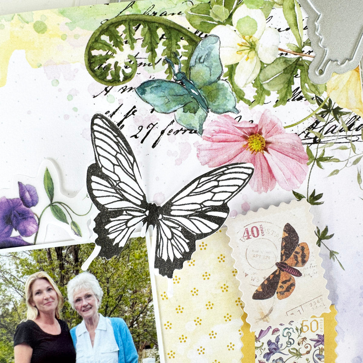 Flutterby Scrapbooking Kit - No Add Ons - August 2025