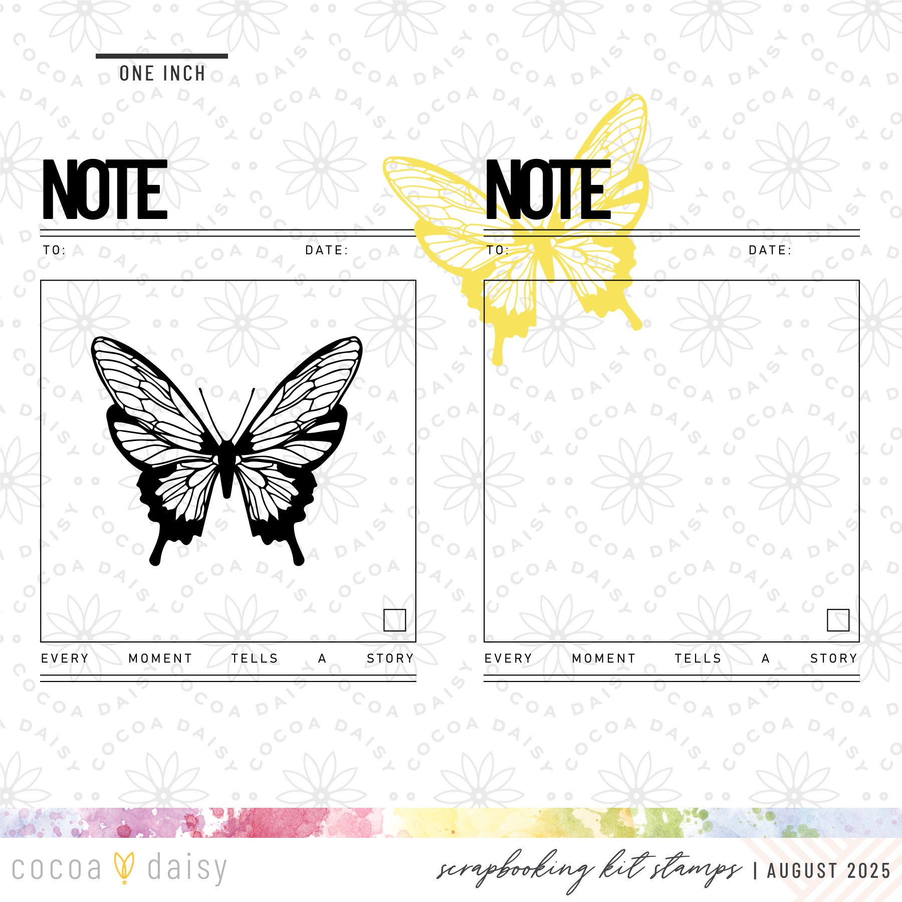Flutterby Scrapbooking Kit - No Add Ons - August 2025