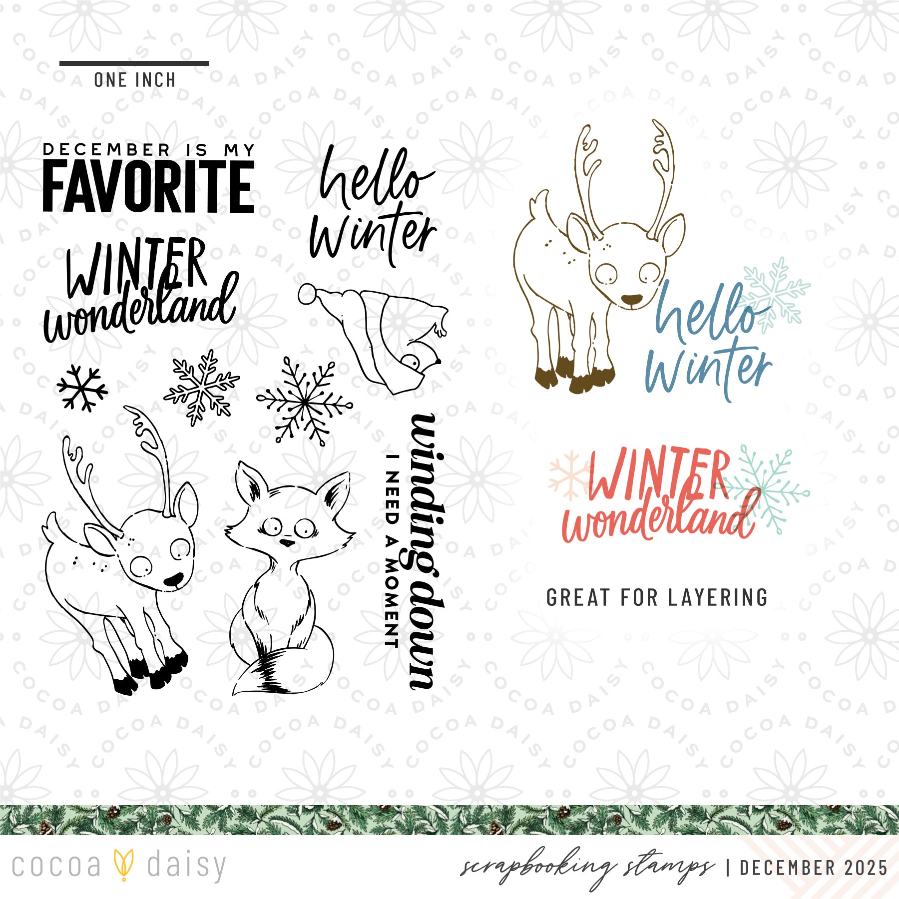 Snow Day Society Scrapbooking Kit - No Add Ons - December 2025