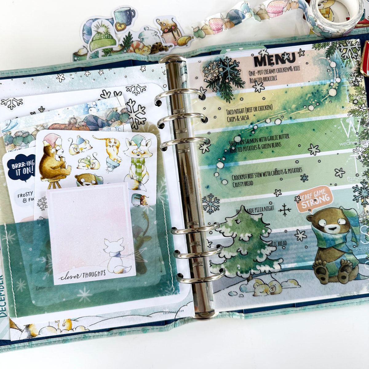 Snow Day Society Stationery Kit - December 2025