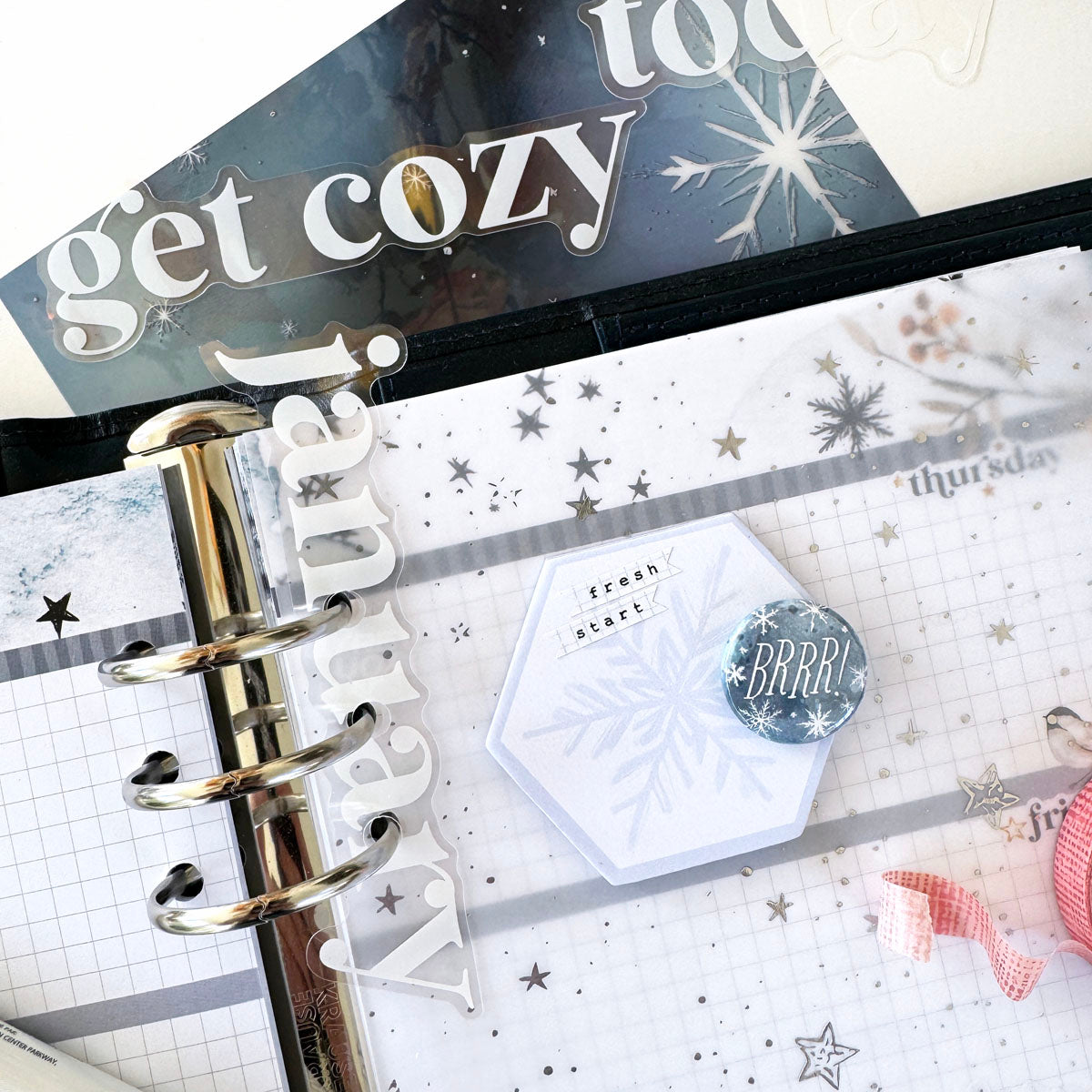 Nordic Nights Stationery Kit - January 2025