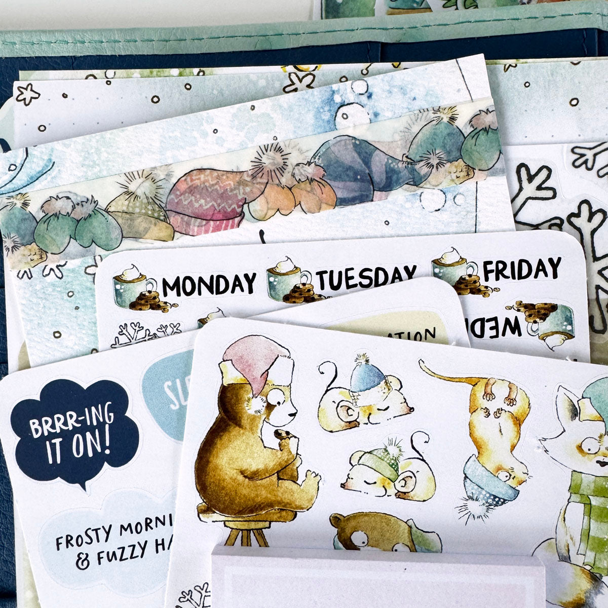 Snow Day Society Stationery Kit - December 2025