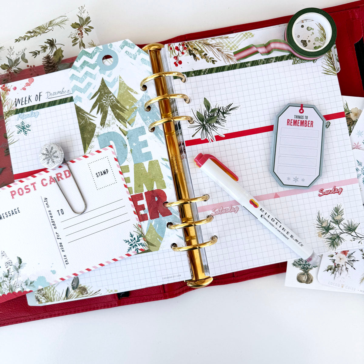 Cedar & Snow Stationery Kit - December 2024