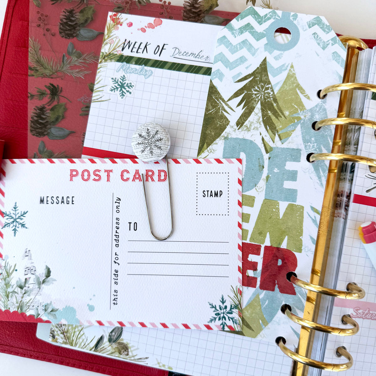 Cedar & Snow Stationery Kit - December 2024