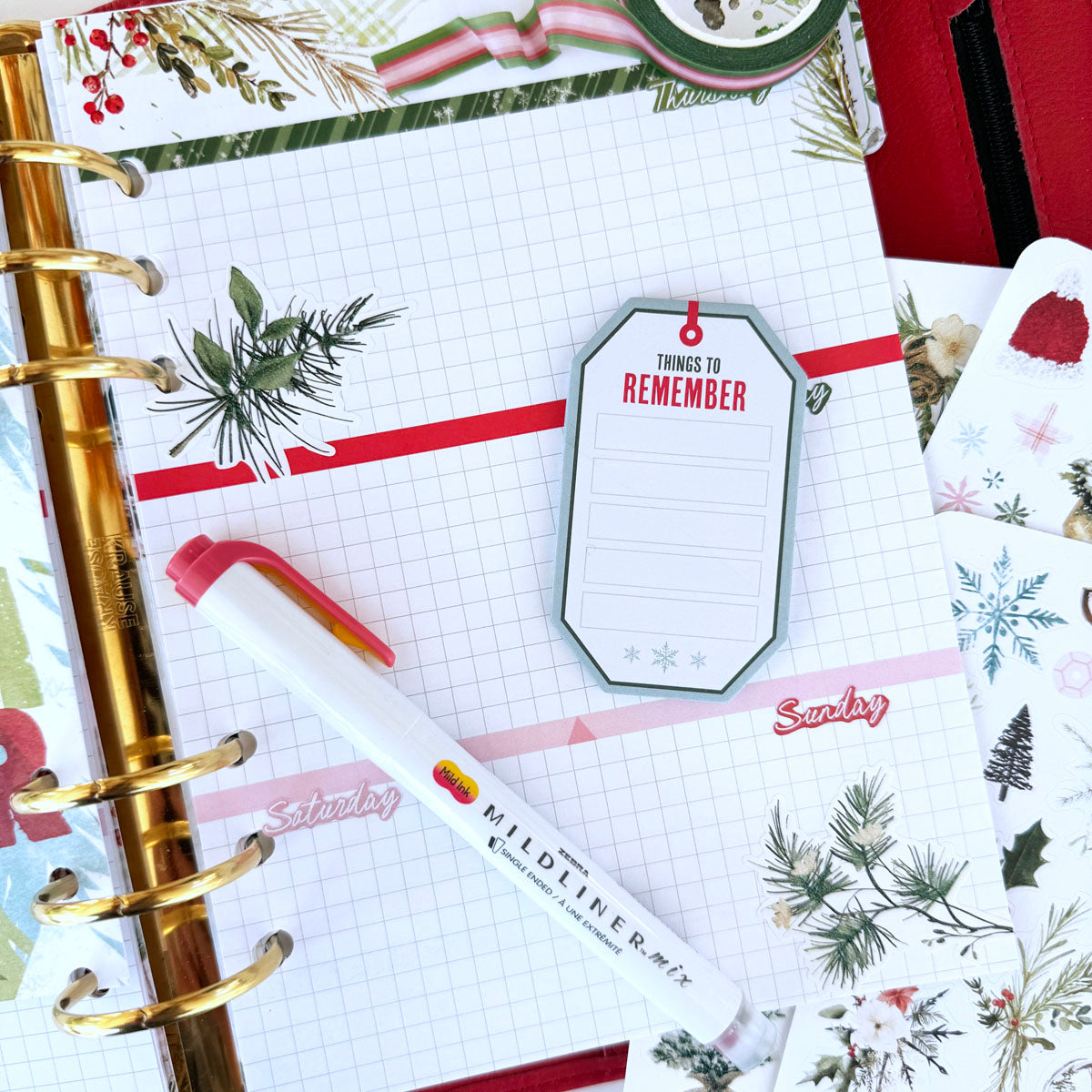 Cedar & Snow Stationery Kit - December 2024