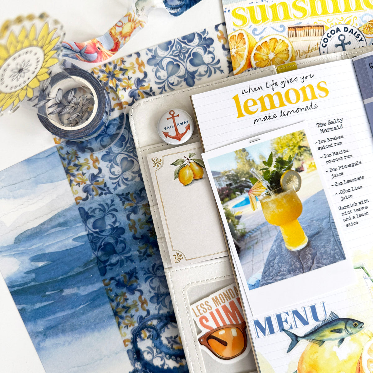 Mediterranean Muse Stationery Kit - June 2025