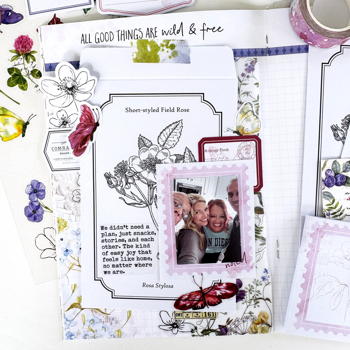Flutterby Stationery Kit - August 2025
