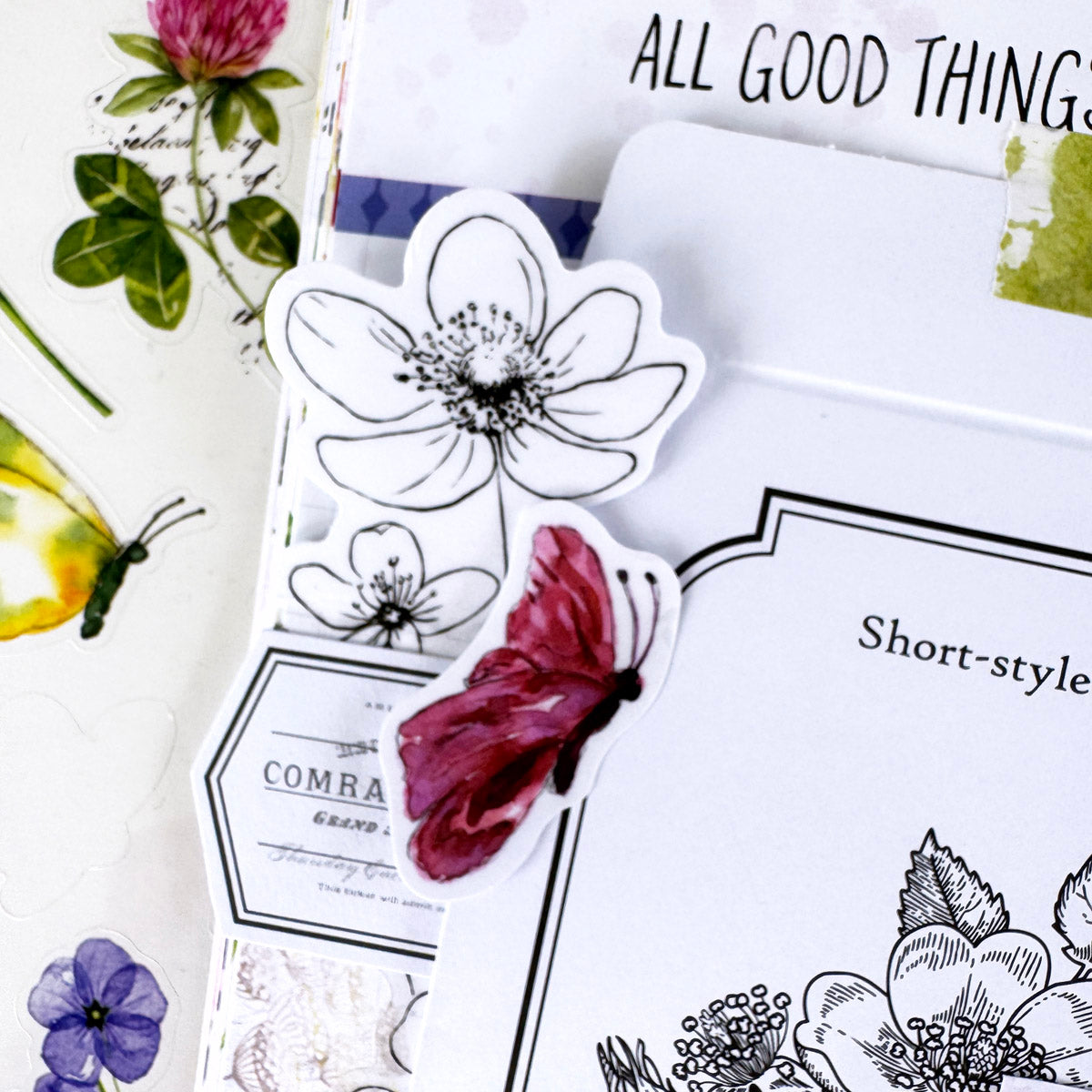 Flutterby Stationery Kit - August 2025