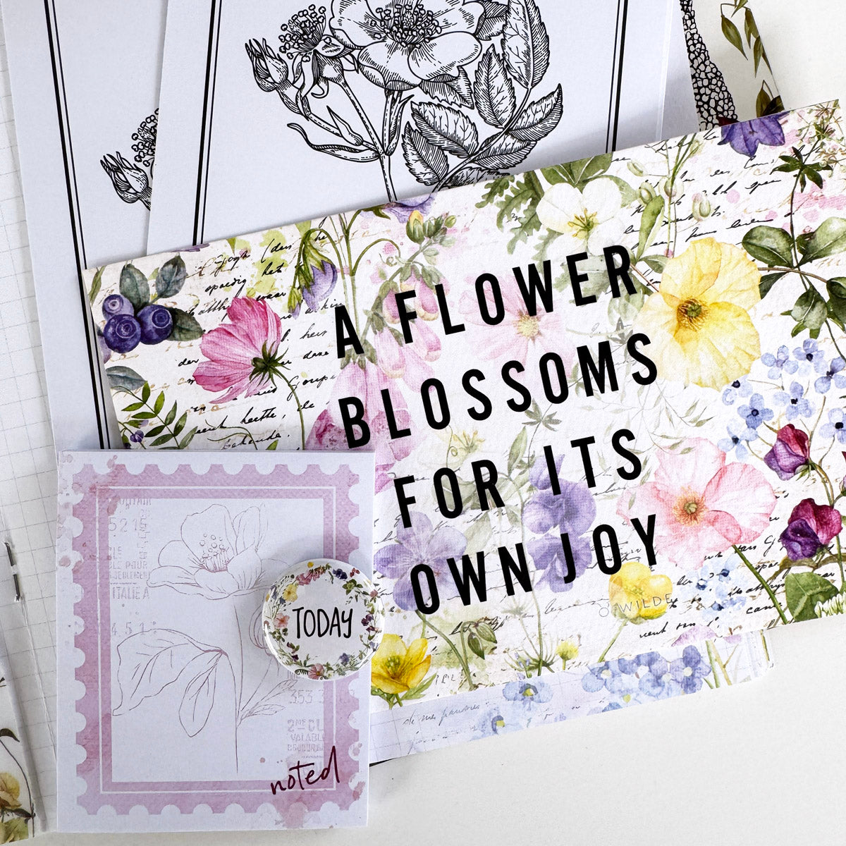 Flutterby Stationery Kit - August 2025