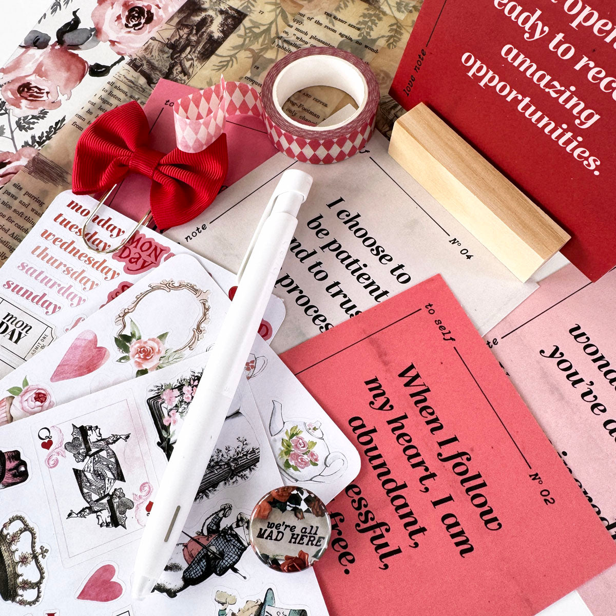 Wonderland Stationery Kit February 2024
