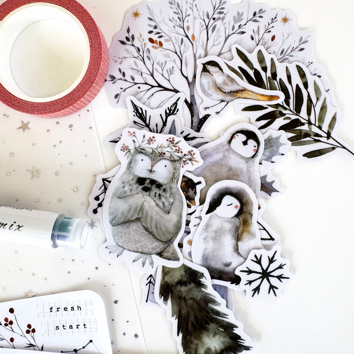 Nordic Nights Stationery Kit - January 2025