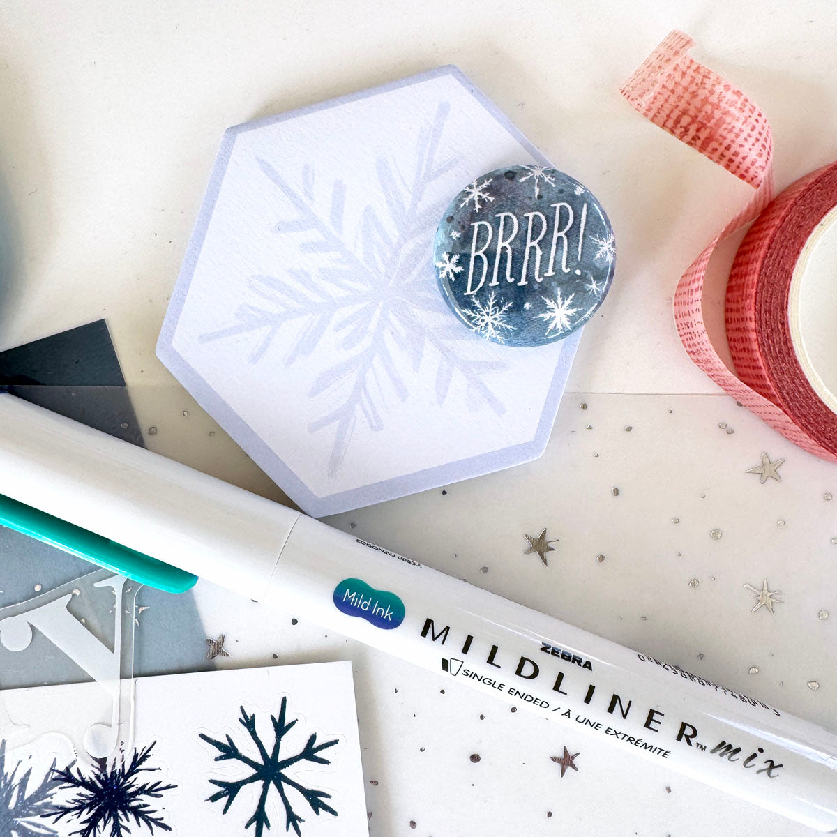 Nordic Nights Stationery Kit - January 2025
