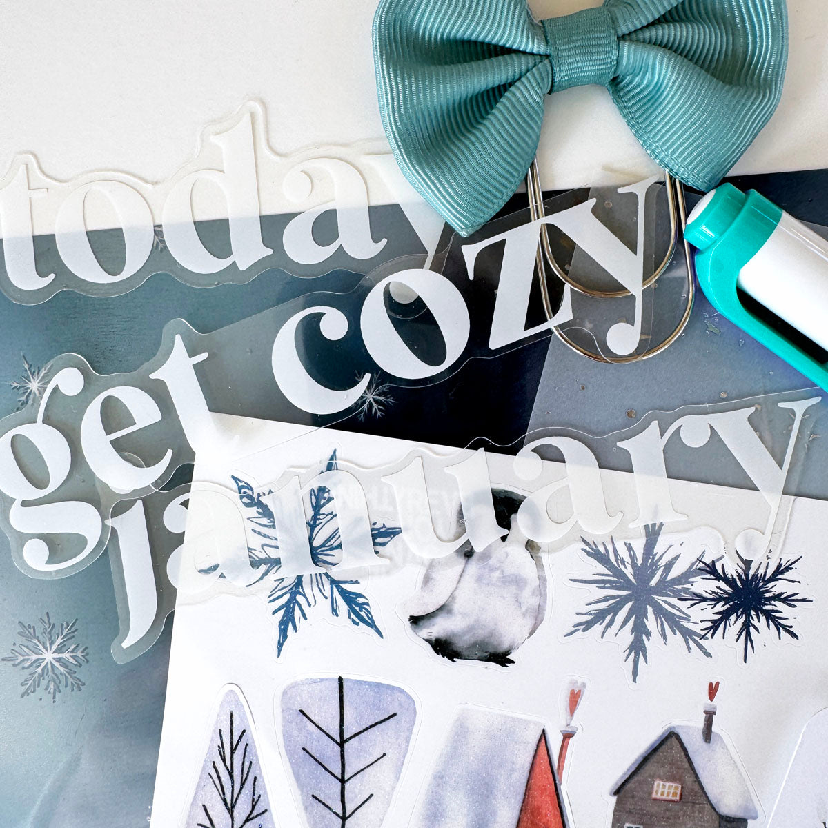 Nordic Nights Stationery Kit - January 2025