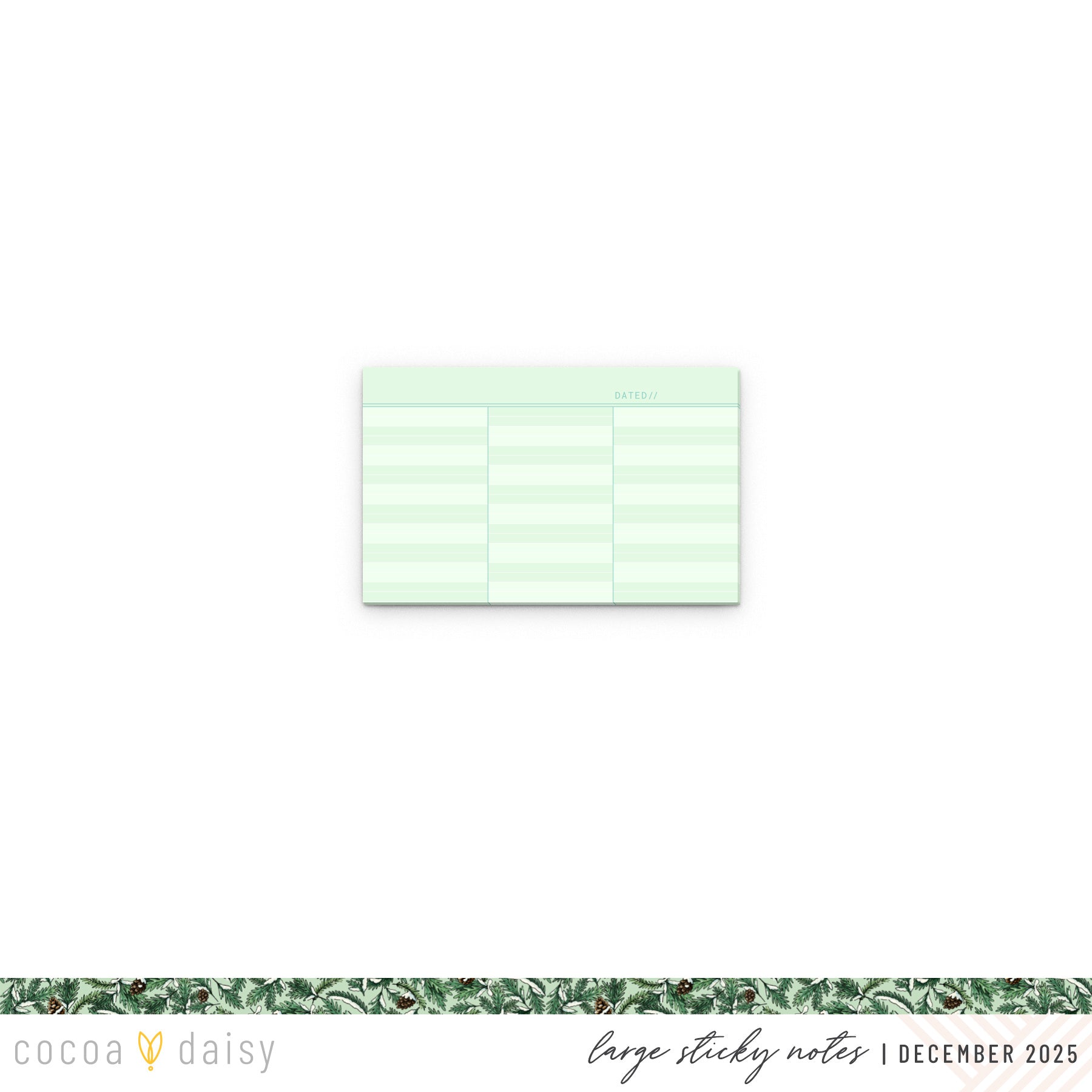 Snow Day Society Planner Kit - Choose your insert or notebook - December 2025