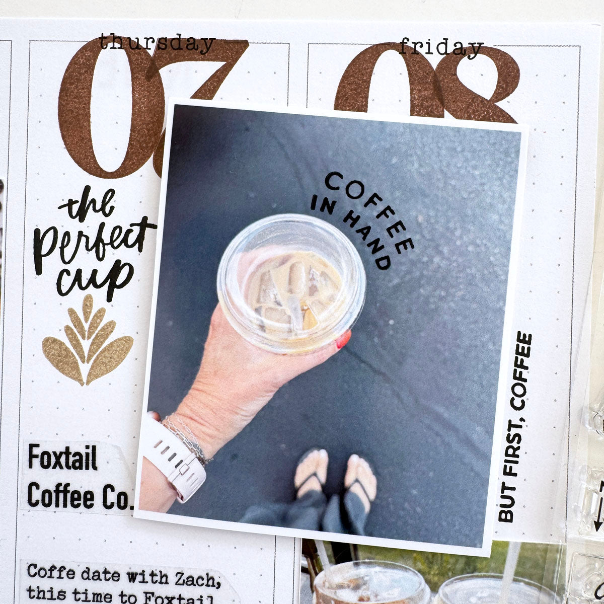 15th Anniversary - Coffee Stamp Set by Paislee Press