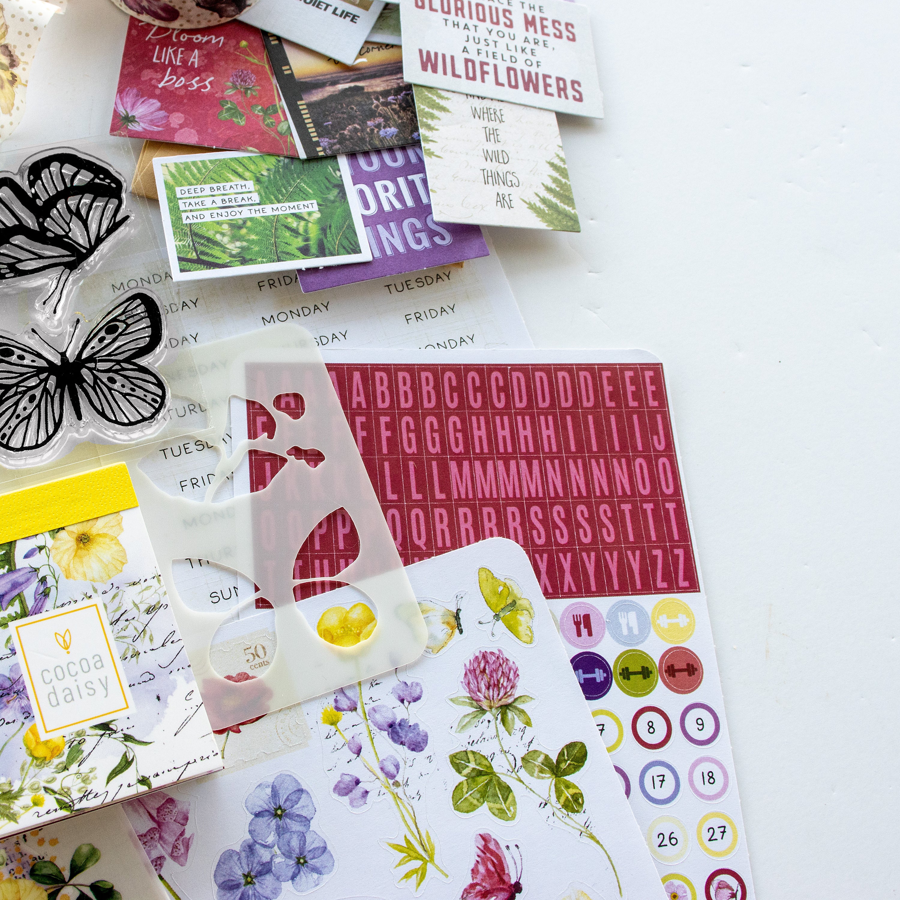 Flutterby Creative Kit - August 2025