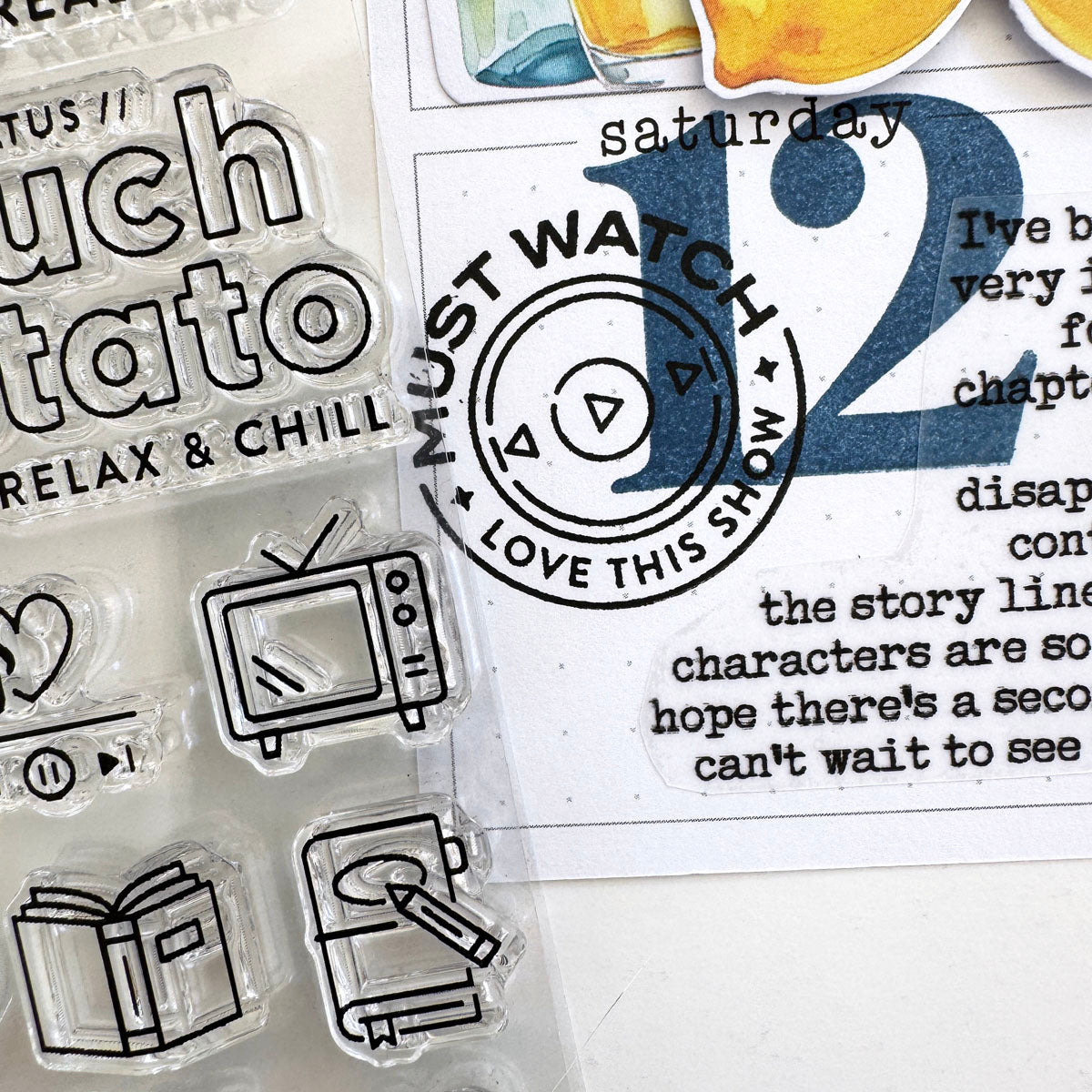 15th Anniversary - Currently Stamp Set by In A Creative Bubble