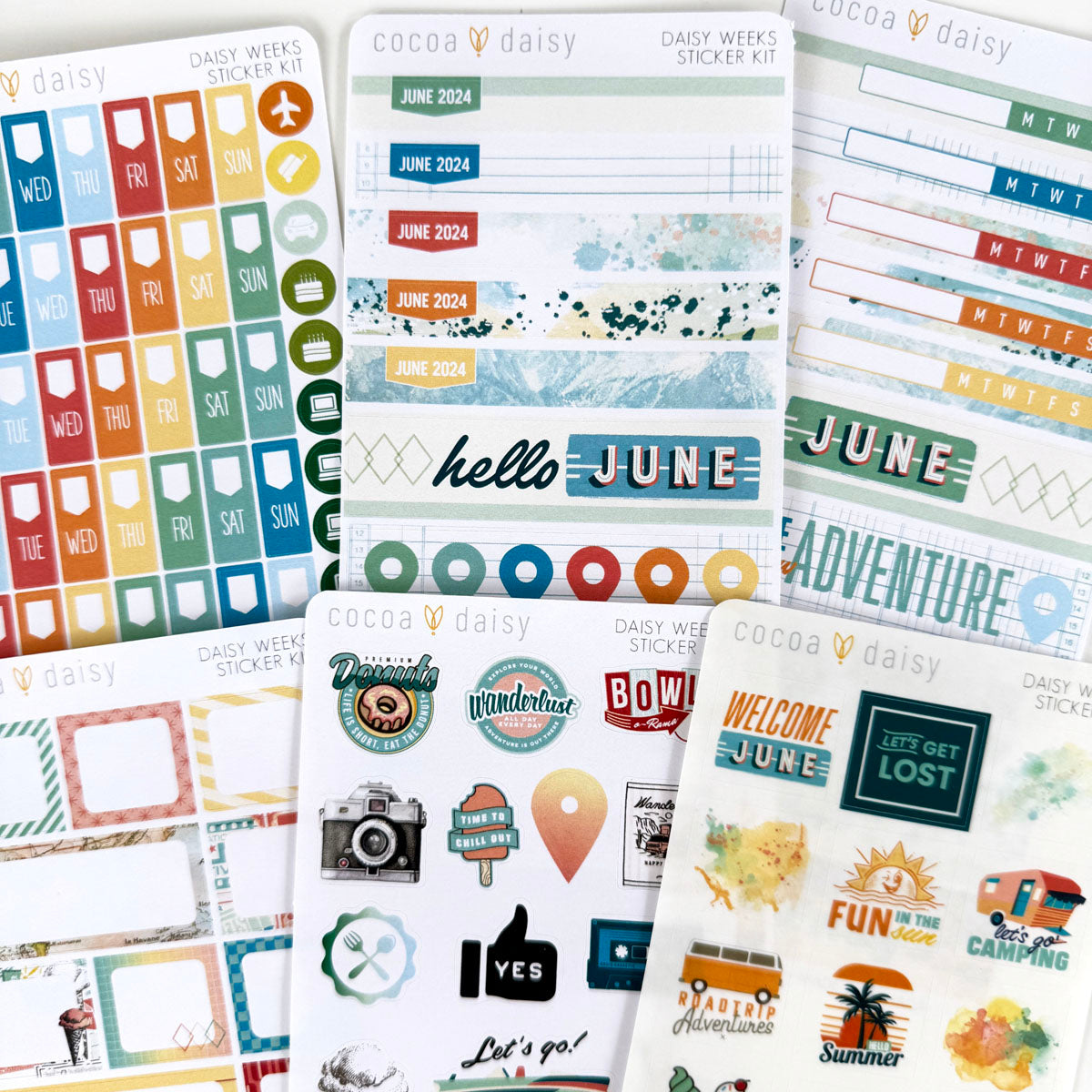 Let's Go  Daisy Weeks Sticker June 2024
