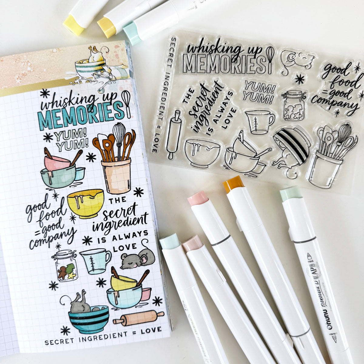 Snow Day Society "Secret Ingredient" Stamp Set - December 2025