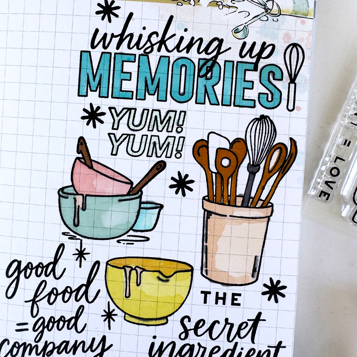 Snow Day Society "Secret Ingredient" Stamp Set - December 2025