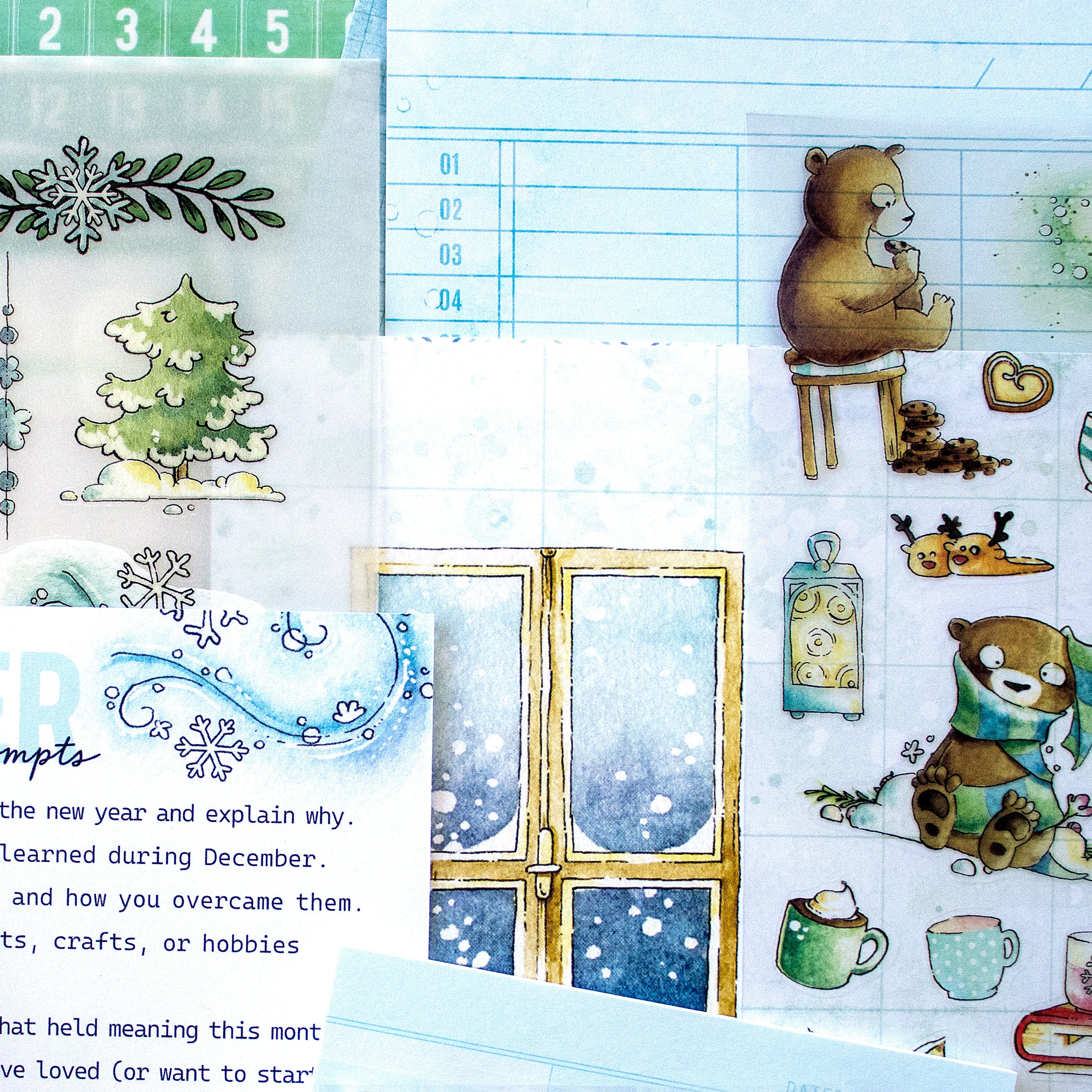 Snow Day Society Deluxe Journaling Kit- December 2025