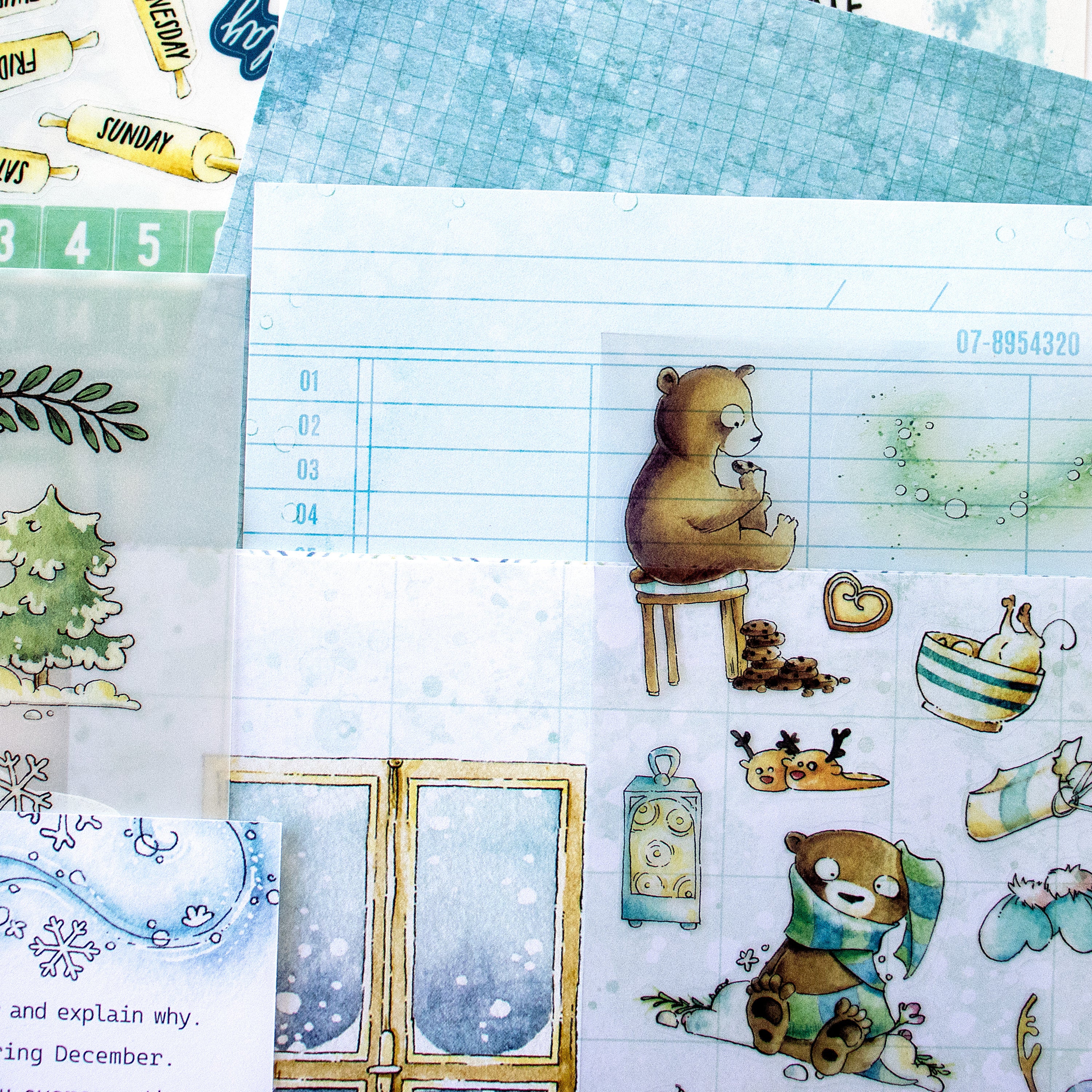 Snow Day Society Deluxe Journaling Kit- December 2025