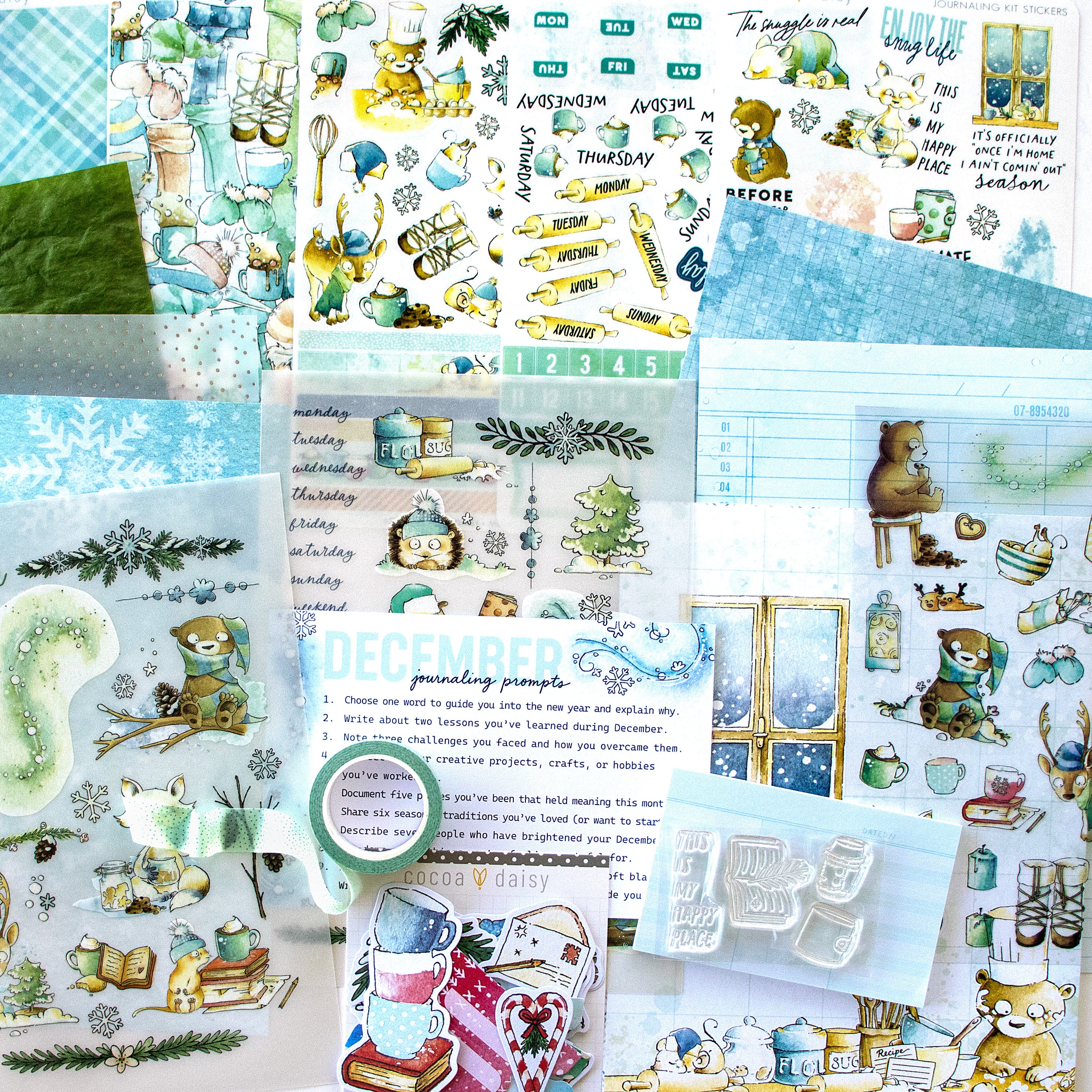 Snow Day Society Deluxe Journaling Kit- December 2025
