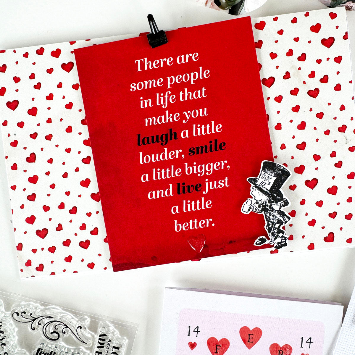 Wonderland Modern Memory Keeping kit  February 2024