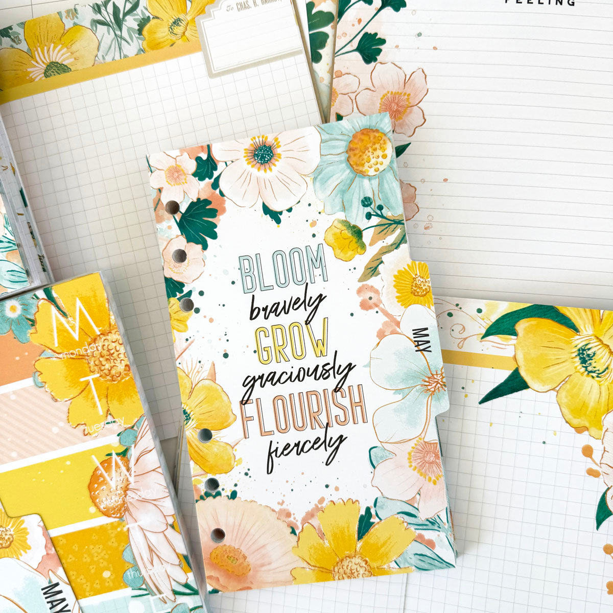 Flourish Inserts or notebook Only - Choose your size - May 2025