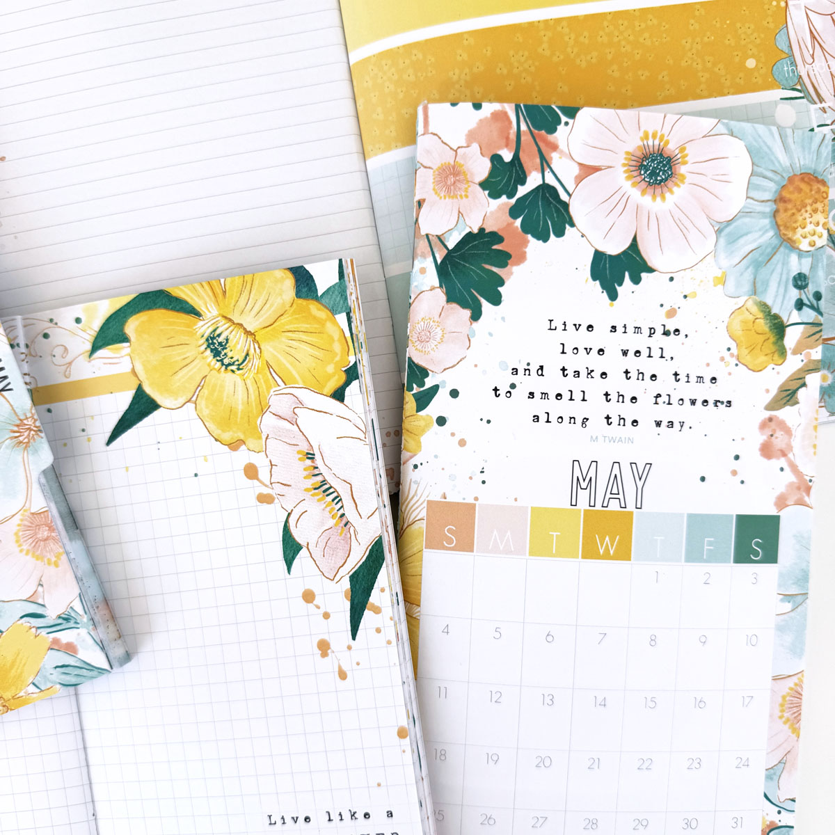 Flourish Inserts or notebook Only - Choose your size - May 2025
