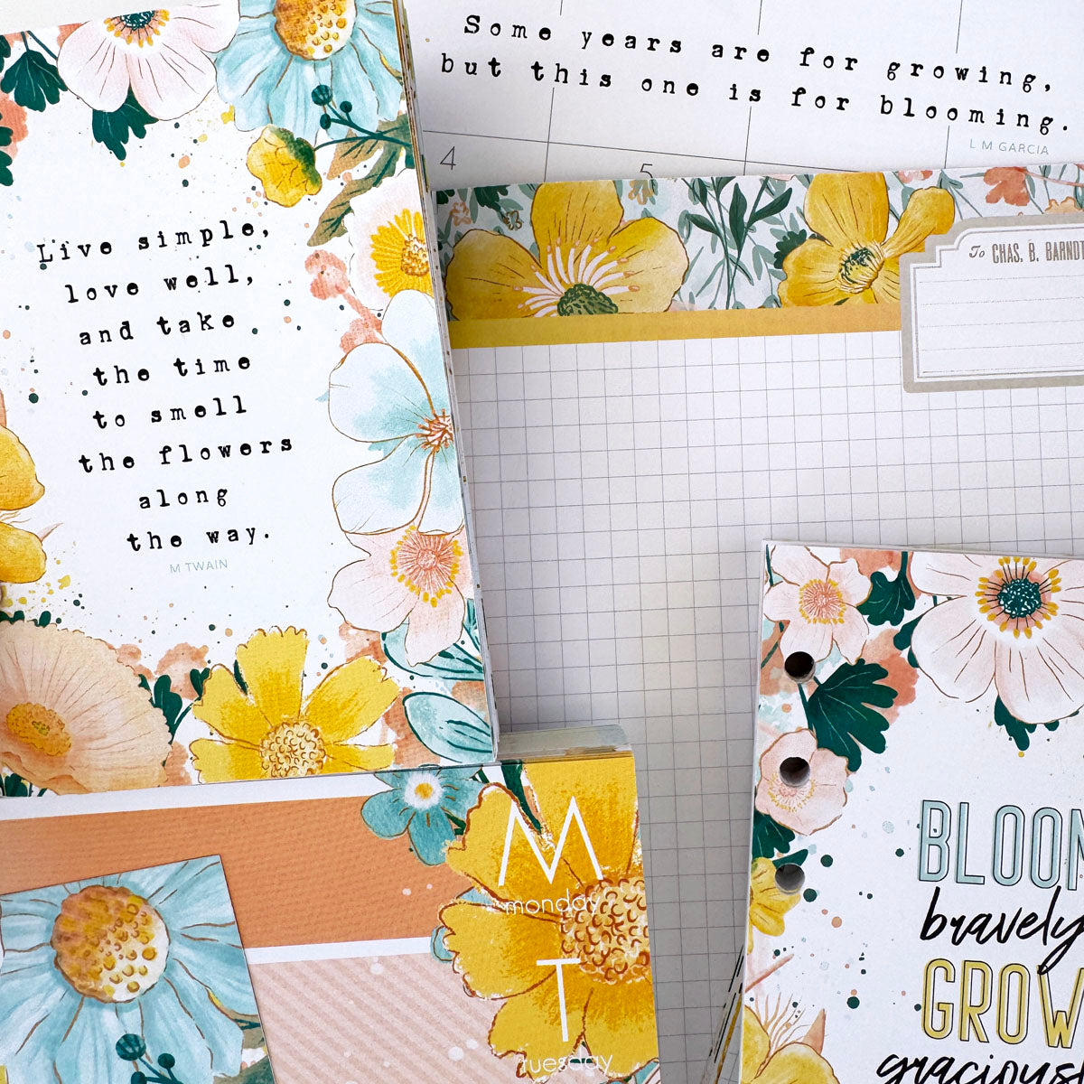 Flourish Inserts or notebook Only - Choose your size - May 2025